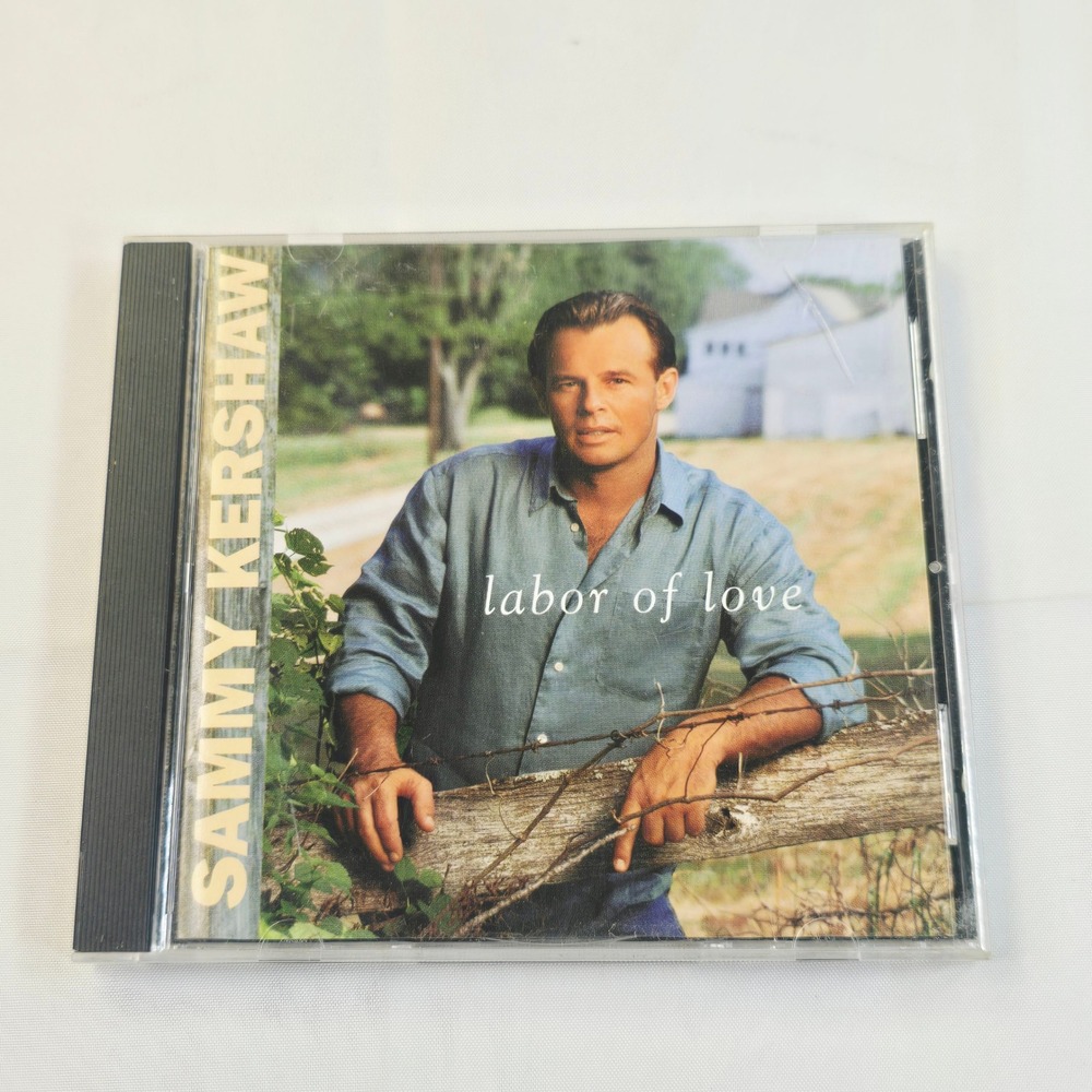 Sammy Kershaw Labor of Love CD Case Christmas Disc Country Music 1997 Mixed Set